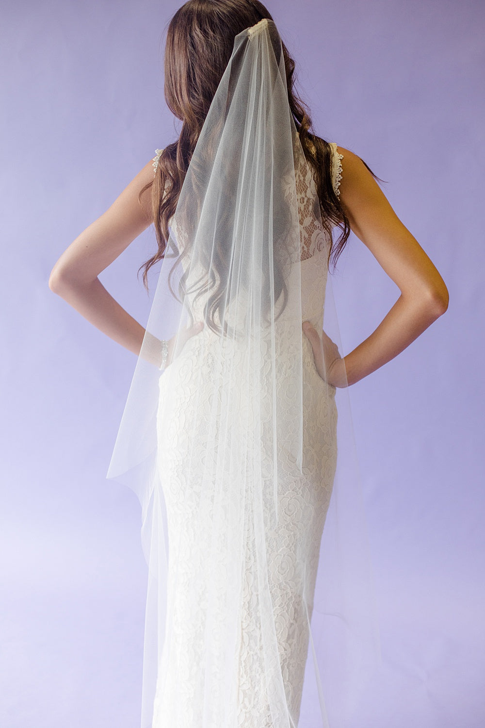 The Angel - Cascade Cut – Blanca Veils