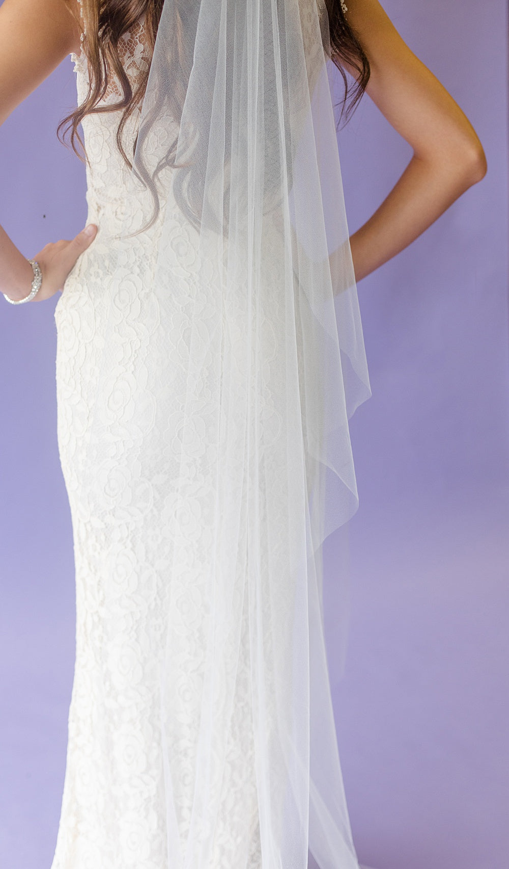 The Angel - Cascade Cut – Blanca Veils