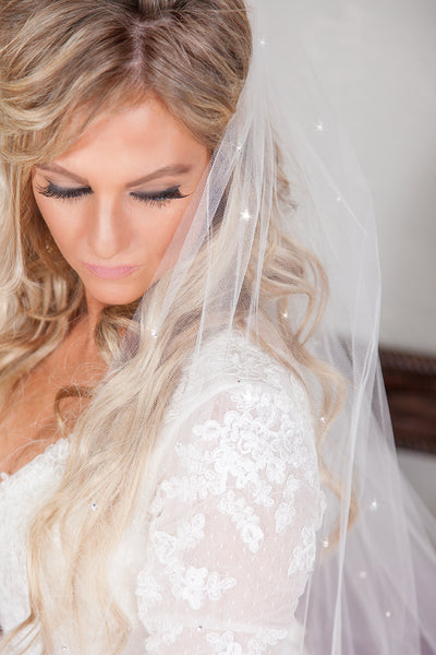 Glitter Veil – Blanca Veils